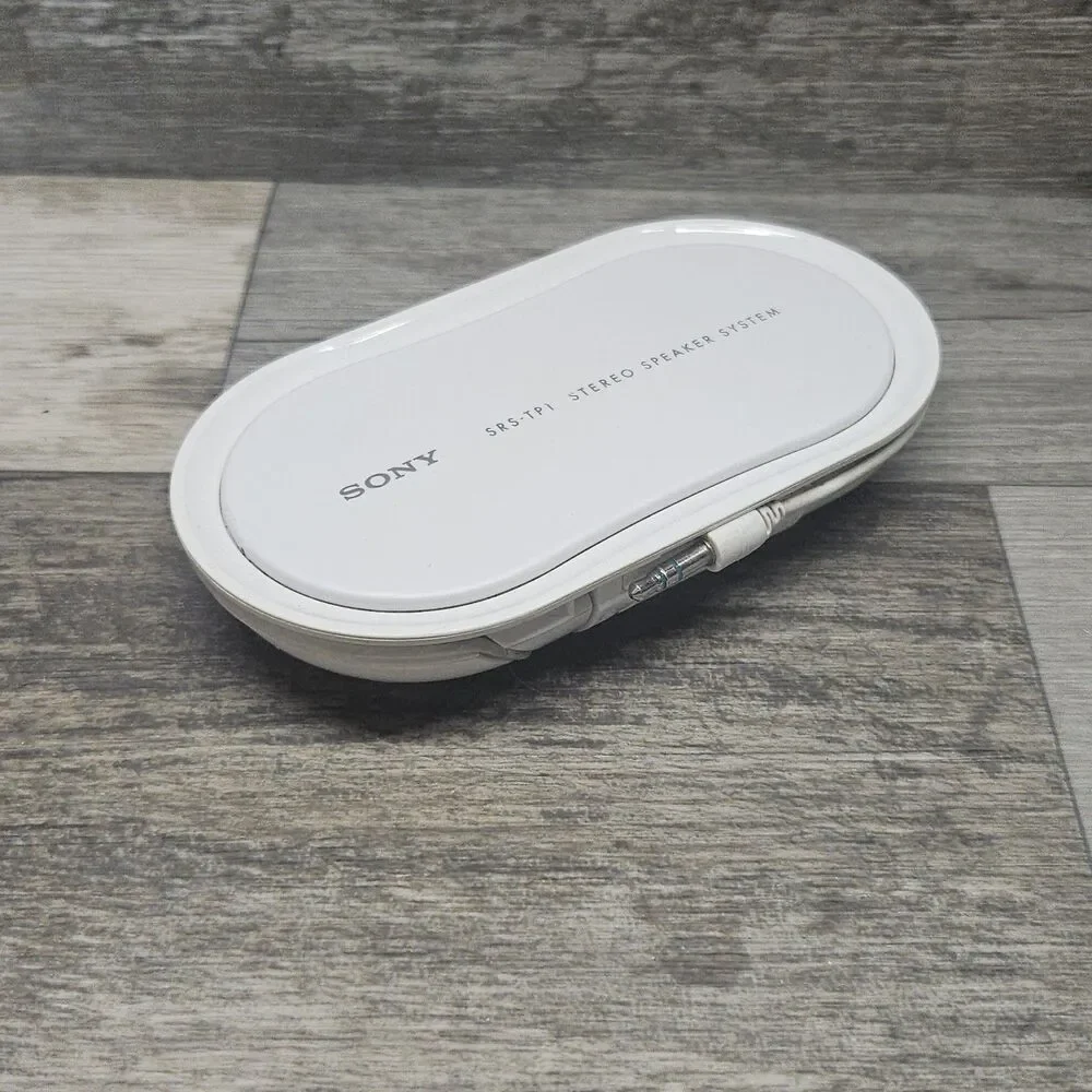 Sony Portable Speaker System SRS-TP1 Travel 3.5mm Headphone Cord Works